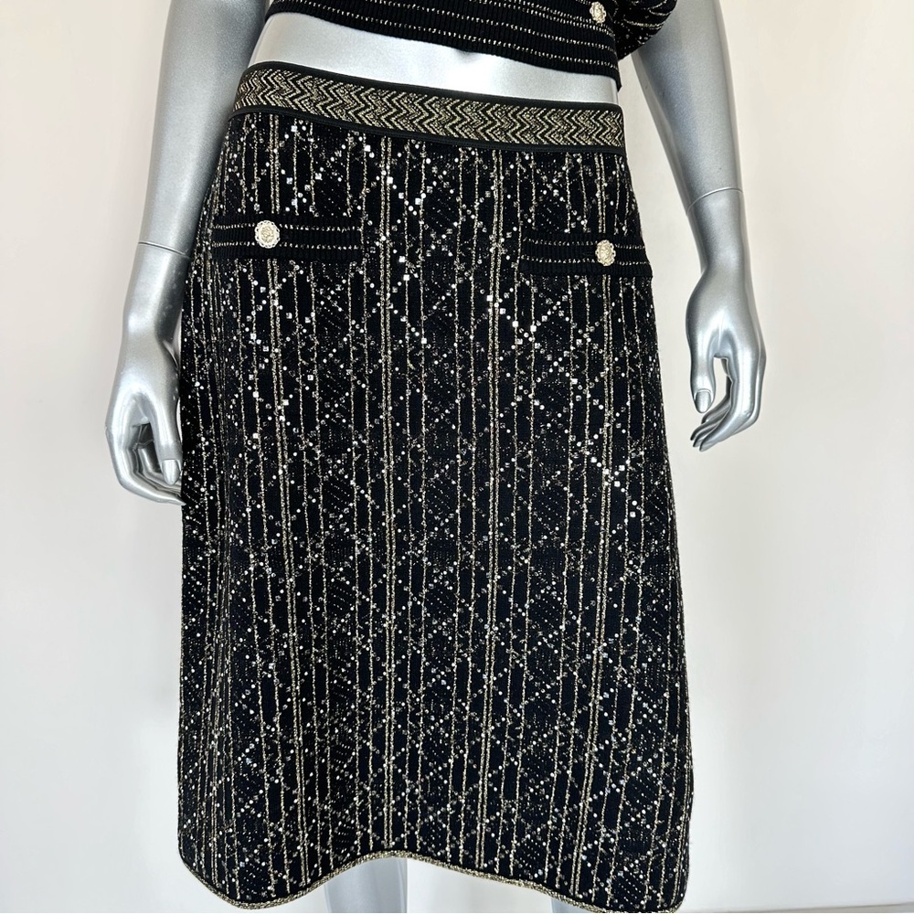 NWT!!! CHANEL women skirt size 44FR or 12 US Authentic Retail 3250$